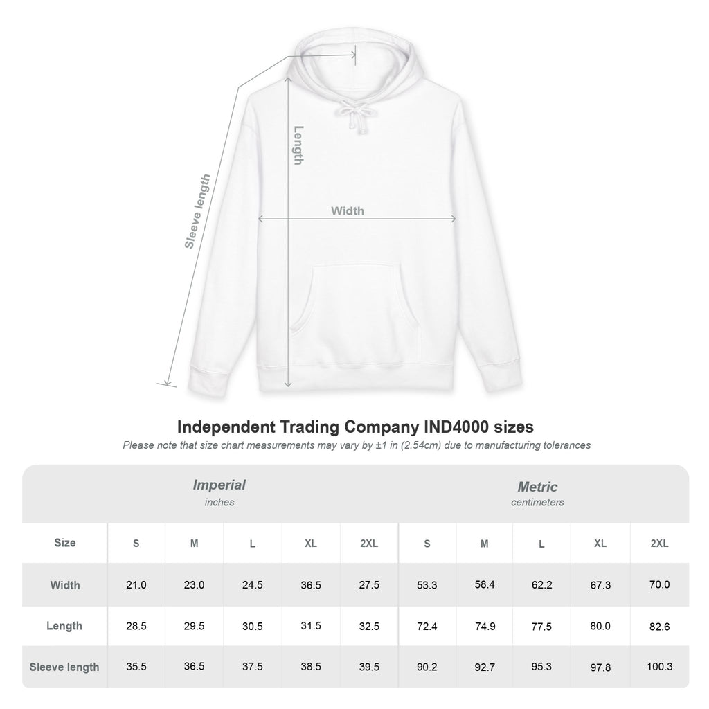 GRACE AND GRIT Unisex Heavyweight Hooded Sweatshirt
