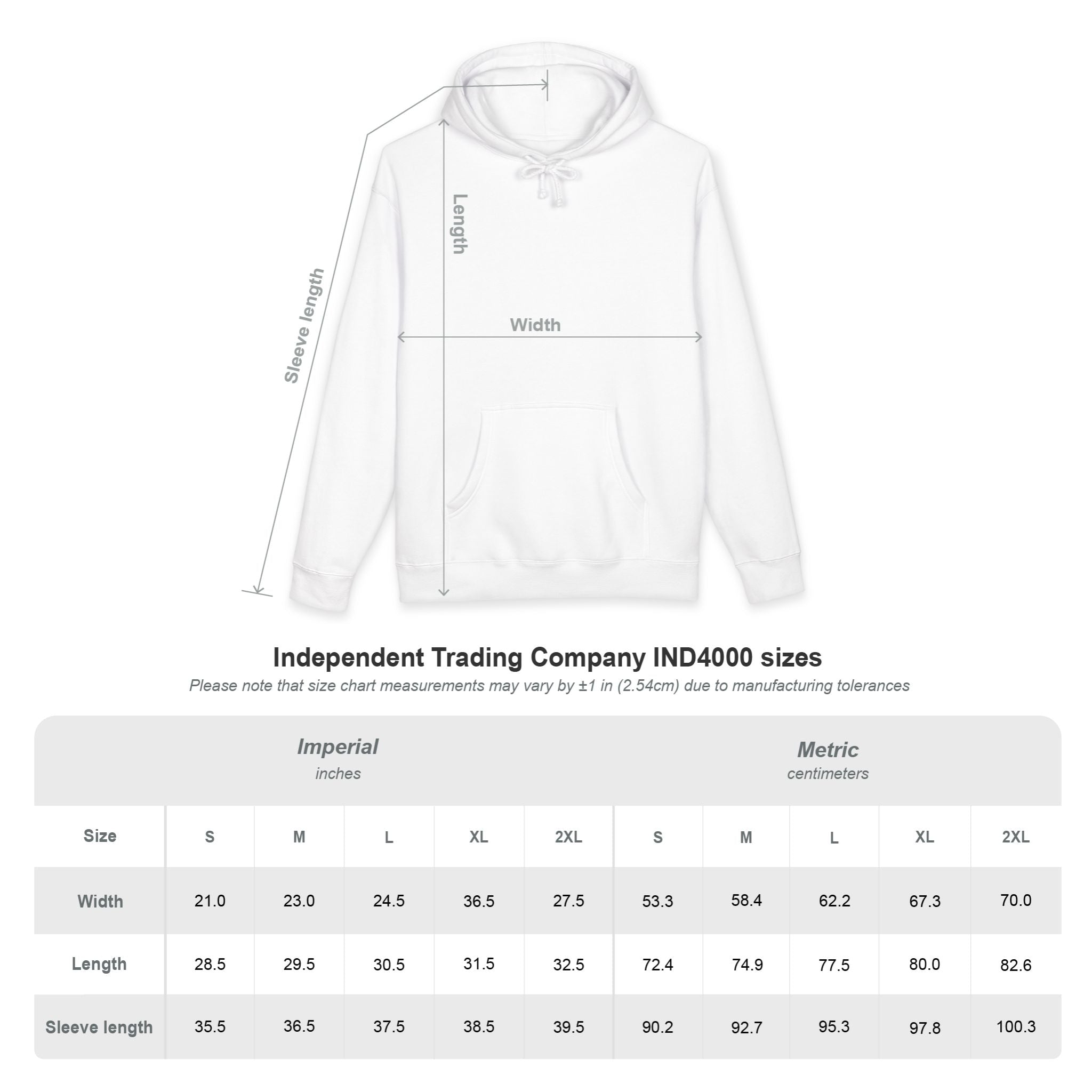 GRACE AND GRIT Unisex Heavyweight Hooded Sweatshirt