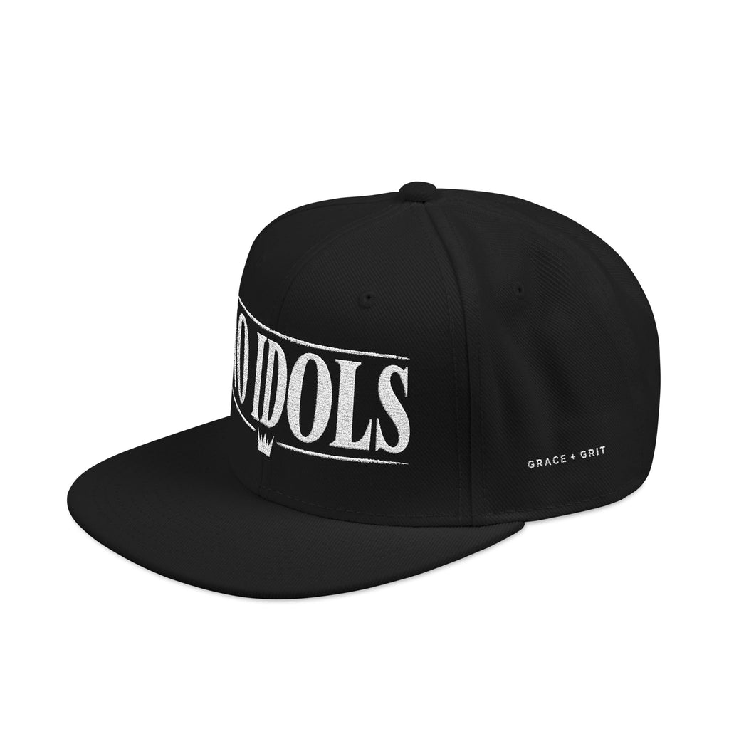 NO IDOLS Snapback (Embroidery)
