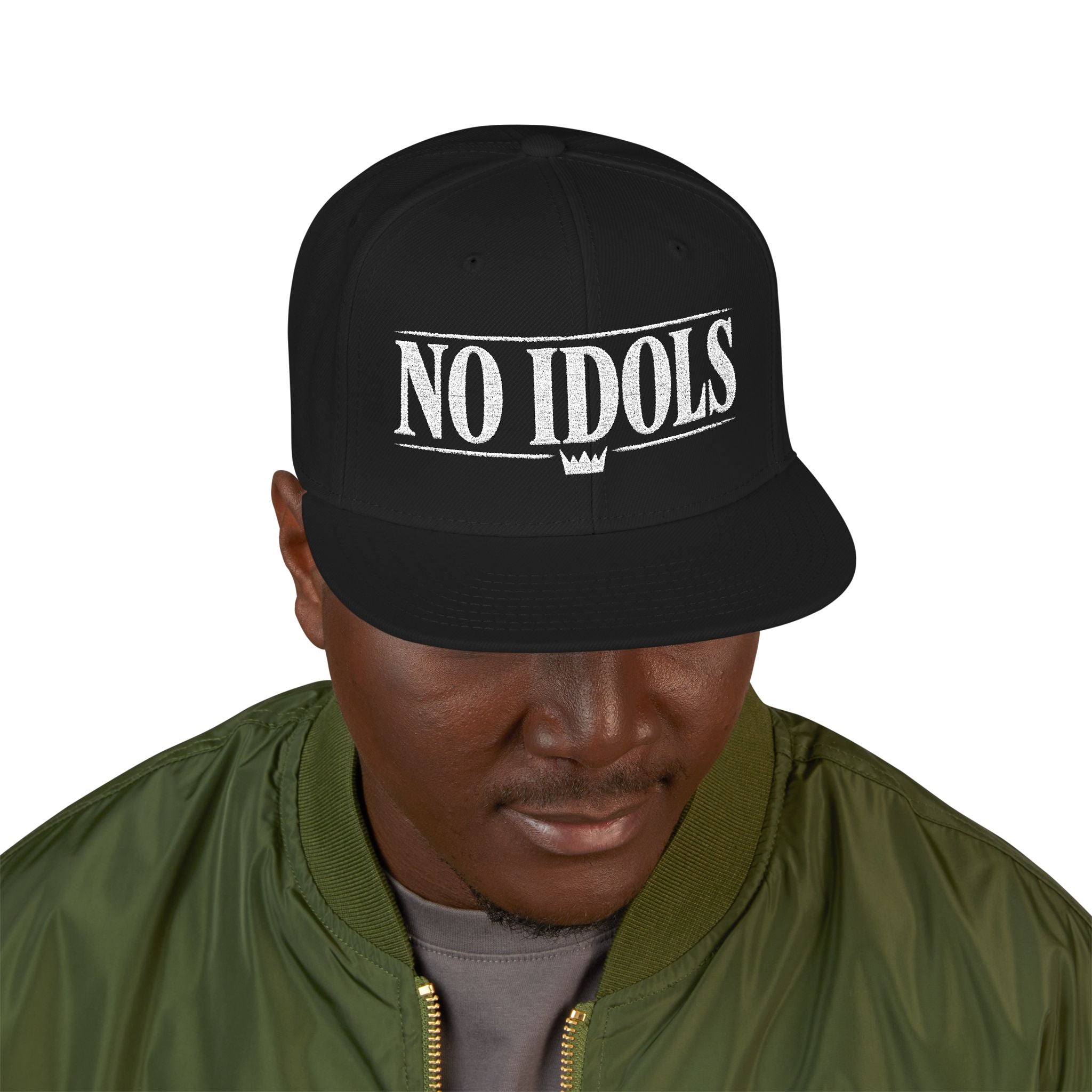 NO IDOLS Snapback (Embroidery)